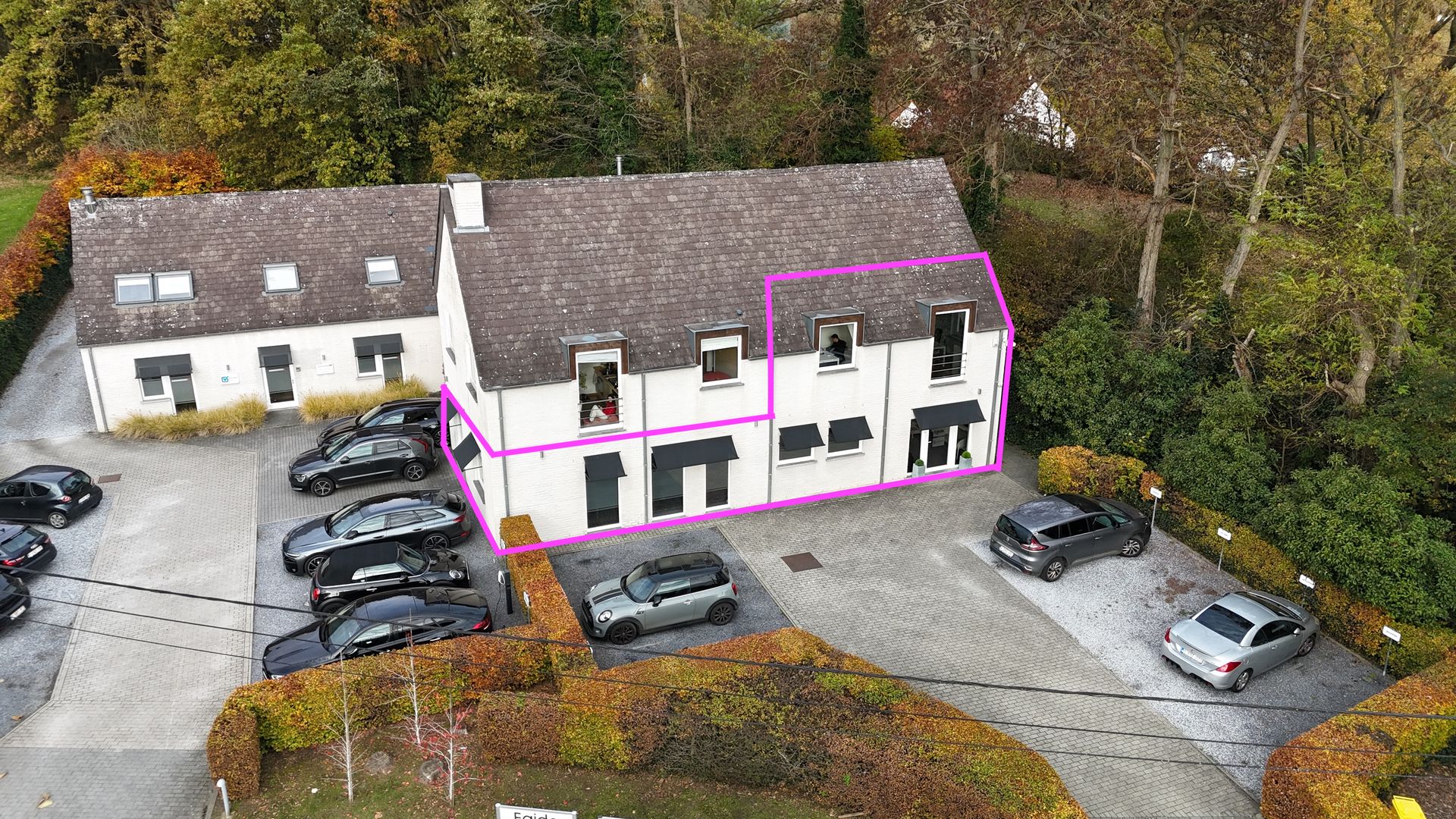 Façade de l'immeuble