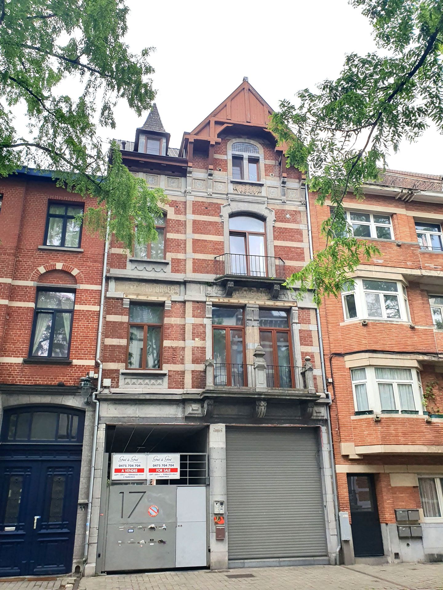 Immeuble Avenue de la Brabançonne 17, Bruxelles