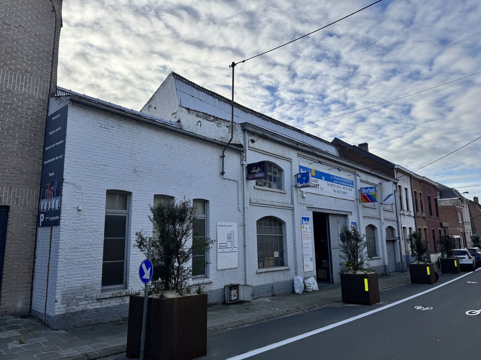Façade rue Delfosse — ex-Massart